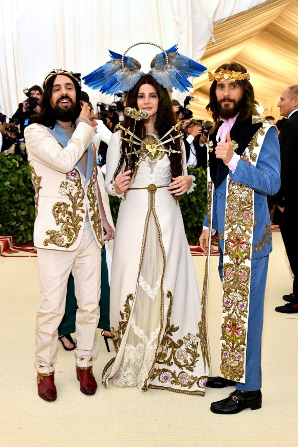 Alessandro Michele, Lana del Rey y Jared Leto EXT